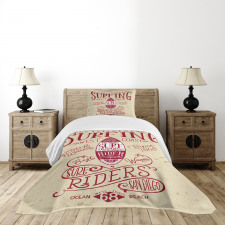 California Surf Vintage Bedspread Set