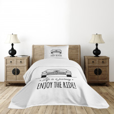 Vintage Automobile Bedspread Set