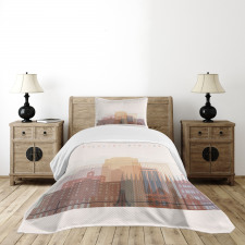 Colorado Springs Skyline Bedspread Set