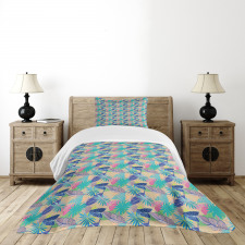 Exotic Hawaii Summer Flora Bedspread Set