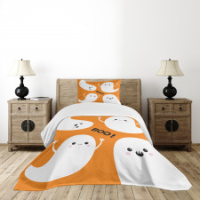 Flying Ghost Spirit Character Bedspread Set