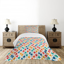 Trippy Geometric Fractal Bedspread Set