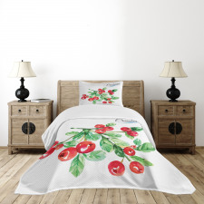 Fresh Botanical Nature Bedspread Set