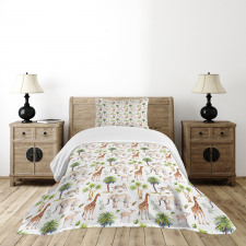 Giraffe Safari Bedspread Set