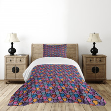 Classic Love Motif Bedspread Set