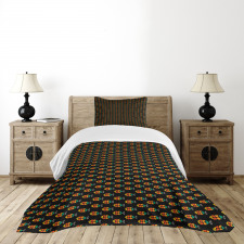 Nautical Animals Modern Design Bedspread Set