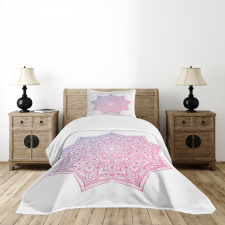 Oriental Yoga Round Bedspread Set