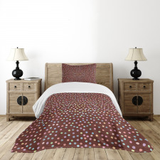 Polka Dot Glaze Sprinkles Bedspread Set