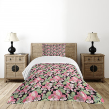 Japanese Blossoming Cherry Bedspread Set