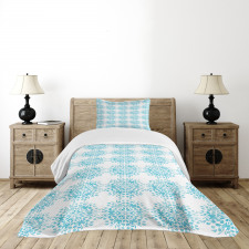 Abstract Watercolored Bedspread Set