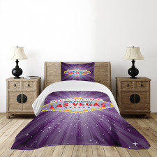 Sign Starburst Stripes Bedspread Set