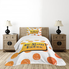 No Stress Relax in Bubble Bedspread Set