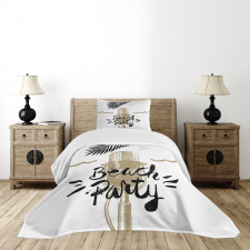 Musical Beach Party Bedspread Set