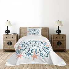 Seas Day Starfishes Bedspread Set