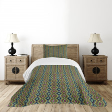 Mexican Vibrant Art Bedspread Set