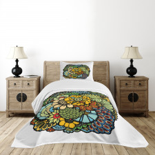 Aquatic Elements Riffle Bedspread Set