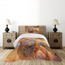 Caribbean Arboreal Animal Bedspread Set