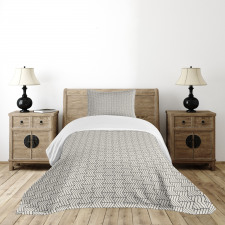 Angled Optical Illusion Bedspread Set