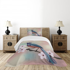 Sparrow Perching Bedspread Set