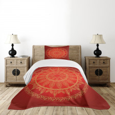 Ottoman Motifs Style Bedspread Set