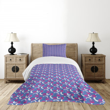 Vibrant Energetic Pattern Bedspread Set