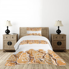 Different Cuts with Icing Bedspread Set