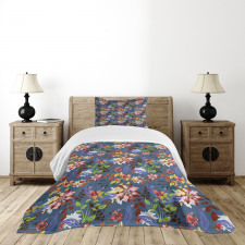 Floral Vintage Spring Bedspread Set