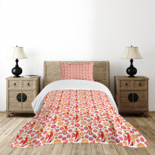 Flamenco Dancers Ethnic Bedspread Set