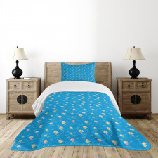 Flying Summer Elves Bedspread Set