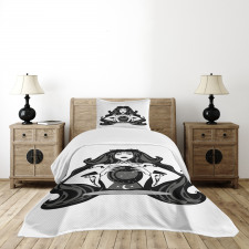 Fortune Teller Woman Magic Bedspread Set