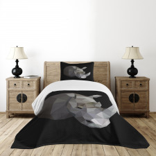 Animal with an Angular Design Bedspread Set