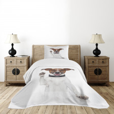 Baby Dog Animal Lover Bedspread Set