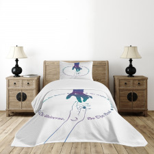 Mystical Messages Bedspread Set