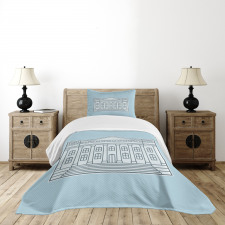 USA Custom House Theme Bedspread Set