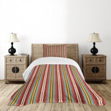 Tribal Boho Artwork Print Bedspread Set