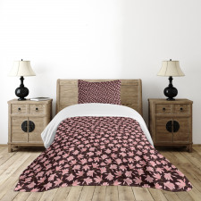 Pastel Shabby Blossom Love Bedspread Set