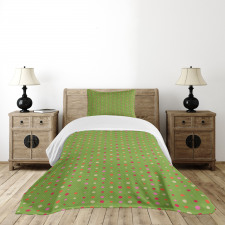 Irregular Shapes Bedspread Set