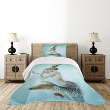 Mythologic Mermaid Bedspread Set