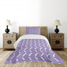 Flying Bird with Open Wings Bedspread Set