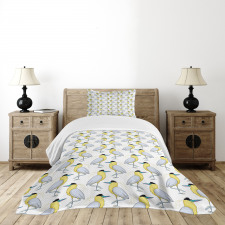 Exotic Bird Bedspread Set