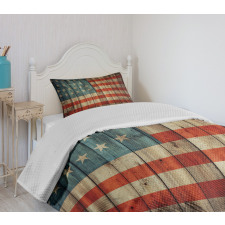Old National Patriotic Bedspread Set