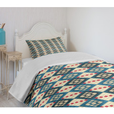 Braided Mosaic Art Bedspread Set