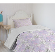 Dreamy Flowers and Buds Bedspread Set