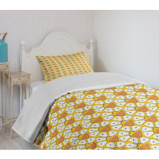 Fruit with Polka Dots Bedspread Set