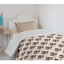 Little Owls Doodle Bedspread Set