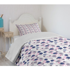 Spring Floral Gracious Animal Bedspread Set