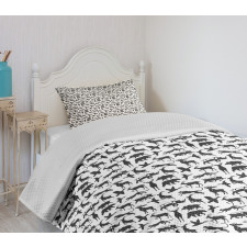 Wild Boar Duck Rhino Bedspread Set