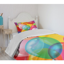 Balloons Fun Bedspread Set