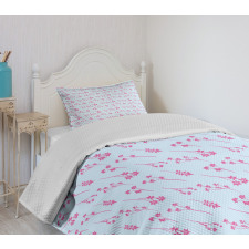 Eucalyptus Blooming Bedspread Set