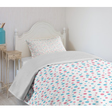 Simple Spots Bedspread Set